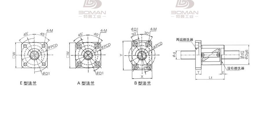KURODA GR1205DS-BALR 黑田精工丝杆规格说明