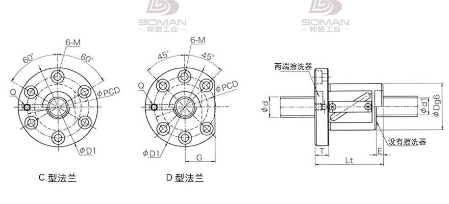 KURODA GR4008ES-DALR 日本黑田丝杆是什么材料